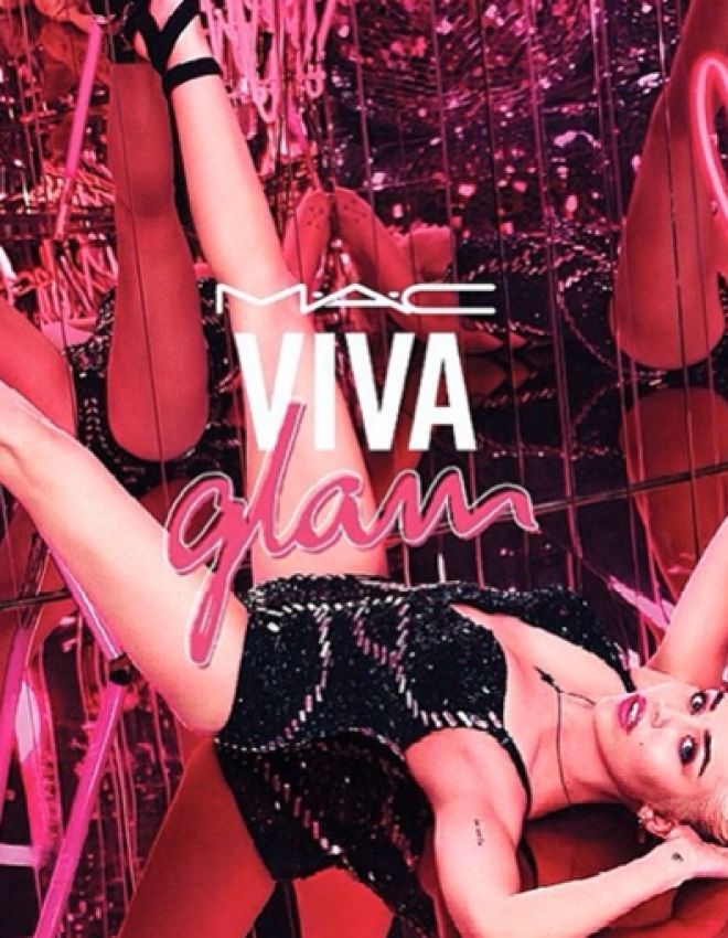 MAC Cosmetics Viva Glam Miley Cyrus Look 