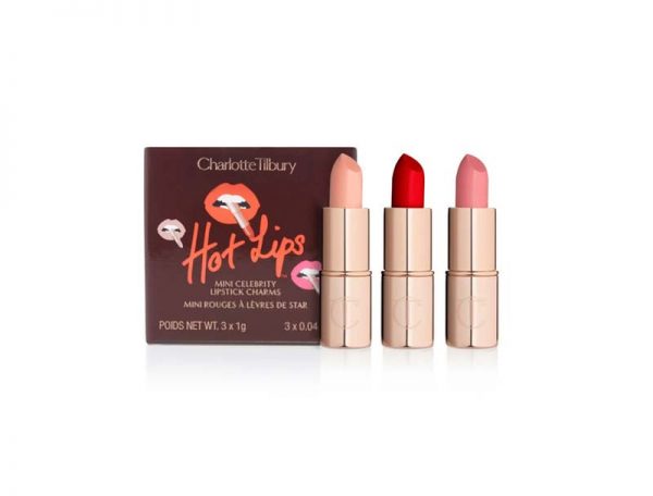 Charlotte Tilbury mini lipsticks trio